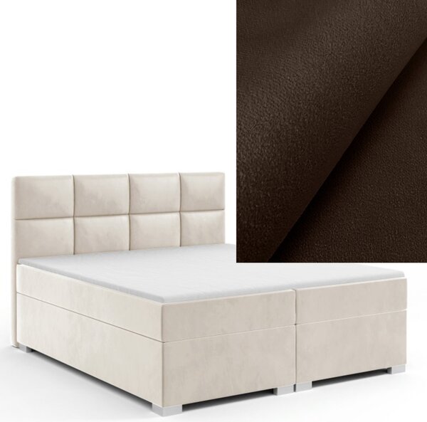 MD Kontinentální Boxspring postel ANTARES 120x200 výběr z barev MANILA_04
