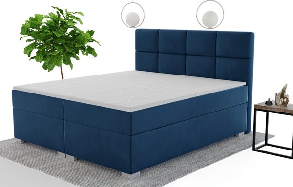 MD Kontinentální Boxspring postel ANTARES 120x200 výběr z barev MANILA_26