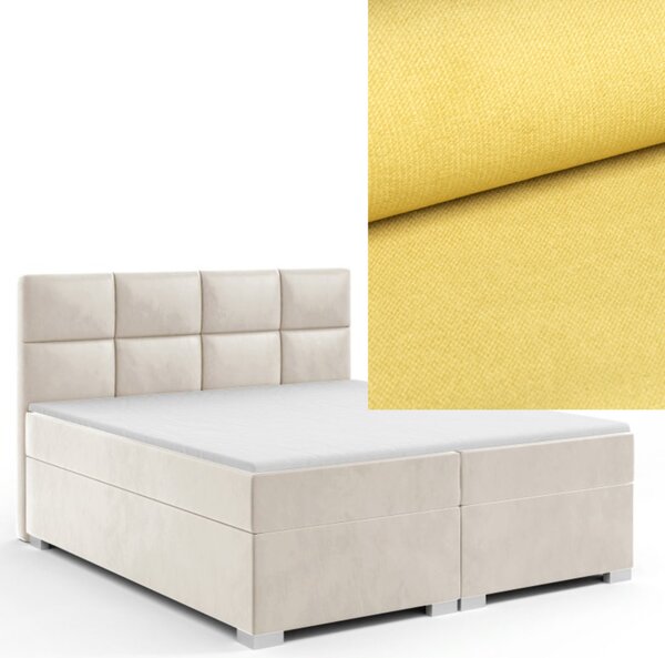 MD Kontinentální Boxspring postel ANTARES 120x200 výběr z barev KRONOS_11