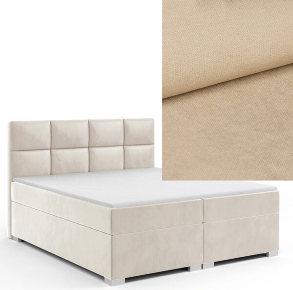 MD Kontinentální Boxspring postel ANTARES 120x200 výběr z barev KRONOS_35