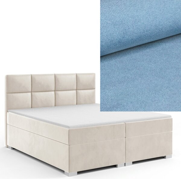 MD Kontinentální Boxspring postel ANTARES 120x200 výběr z barev KRONOS_31