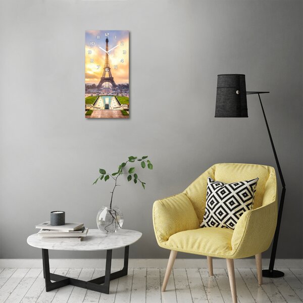 Nástěnné hodiny Eiffelova věž Příž pl_zsp_30x60_f_61738045