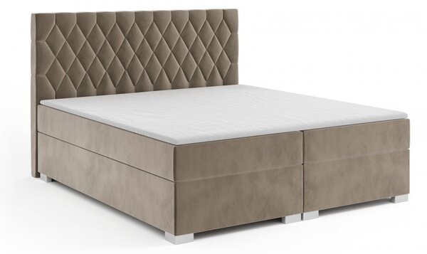 MD Kontinentální Boxspring postel GEMINI 120x200 výběr z barev MANILA_26