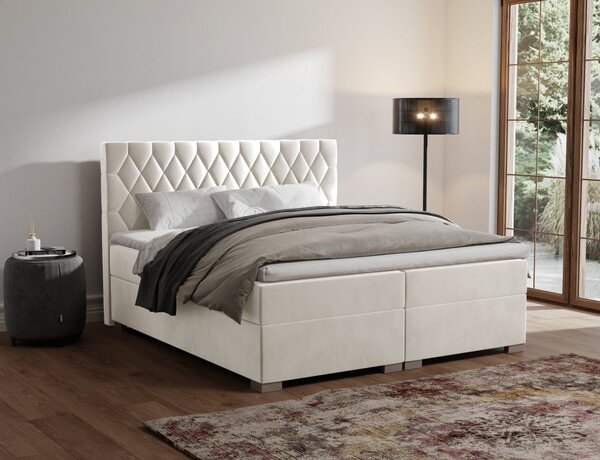 MD Kontinentální Boxspring postel GEMINI 120x200 výběr z barev MANILA_26