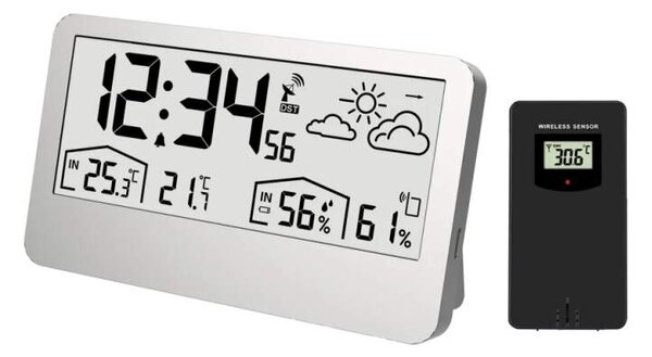 JVD Digitální rádiem řízená meteorologická stanice JVD RB3407.2