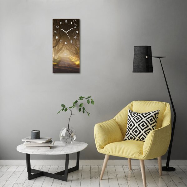 Nástěnné hodiny tiché Stezla v lese pl_zsp_30x60_f_68778372