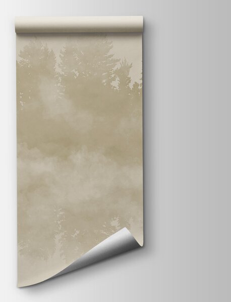 Fototapeta Oblak kouře a stromy, Lesní fototapety, Populární fototapety, t00572 - Tapeko.co.cz