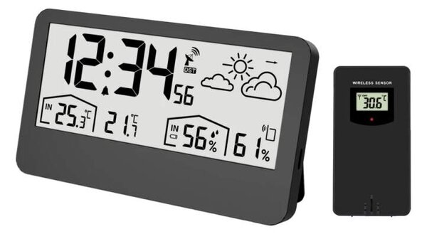 JVD Digitální rádiem řízená meteorologická stanice JVD RB3407.1