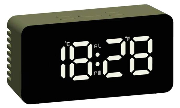 JVD Digitální budík do sítě s bílými LED svítícími čísly JVD SB3658.6