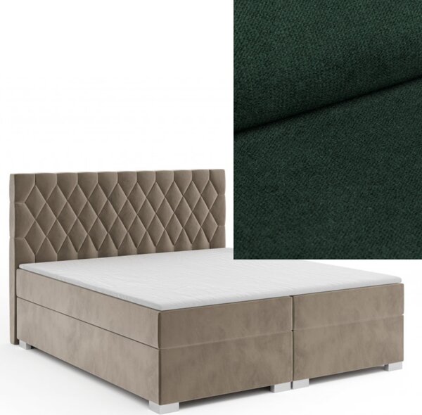 MD Kontinentální Boxspring postel GEMINI 120x200 výběr z barev KRONOS_14