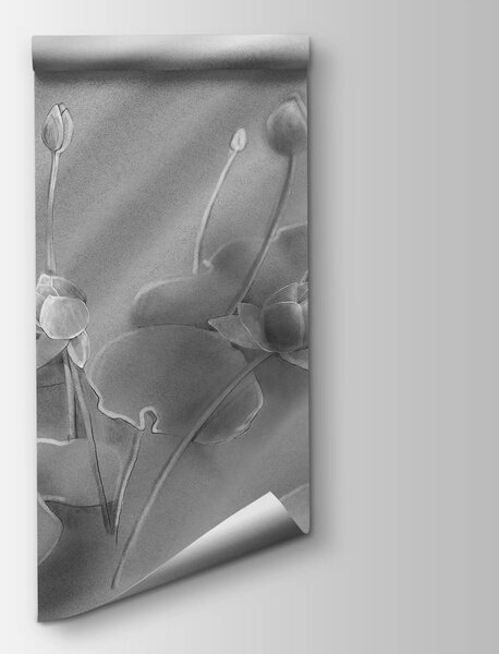 Fototapeta Klidná scéna s lekníny zachycená v celé své kráse, Květinové fototapety, Populární fototapety, t00603 - Tapeko.co.cz