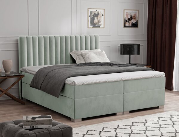 MD Kontinentální Boxspring postel VELA 120x200 výběr z barev KRONOS_07