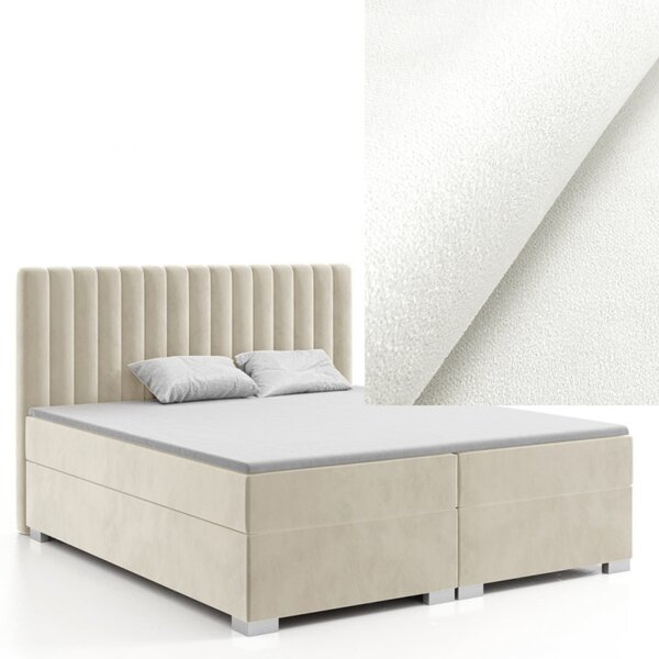 MD Kontinentální Boxspring postel VELA 120x200 výběr z barev MANILA_00