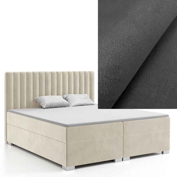 MD Kontinentální Boxspring postel VELA 120x200 výběr z barev MANILA_19