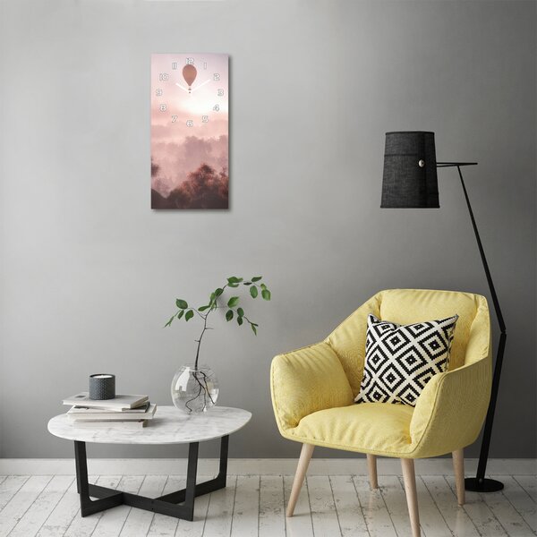 Nástěnné hodiny Létající balon les pl_zsp_30x60_f_73608942