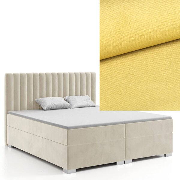 MD Kontinentální Boxspring postel VELA 120x200 výběr z barev KRONOS_11