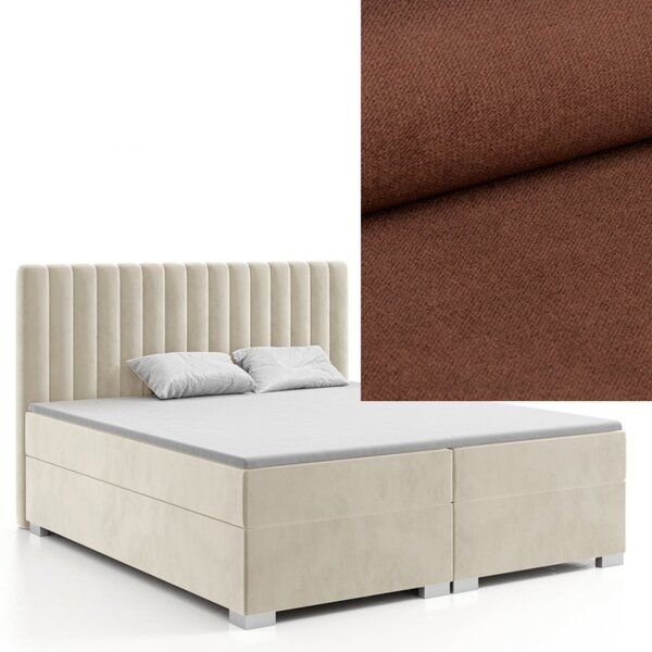 MD Kontinentální Boxspring postel VELA 120x200 výběr z barev KRONOS_28