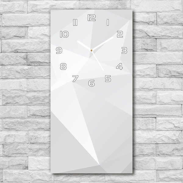 Nástěnné skleněné hodiny Abstrakce pozadí pl_zsp_30x60_f_80609627