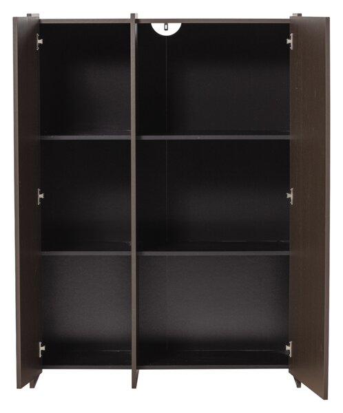 WOOOD Hnědá dřevěná komoda Brock 102 x 44 cm