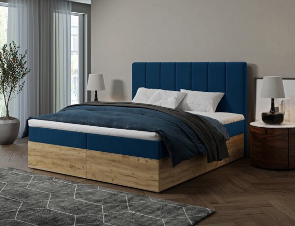 MD Kontinentální Boxspring postel SUMATRA 120x200 výběr z barev KRONOS_02