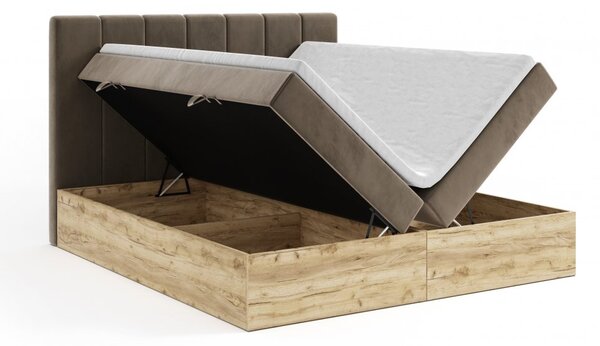 MD Kontinentální Boxspring postel SUMATRA 120x200 výběr z barev KRONOS_02