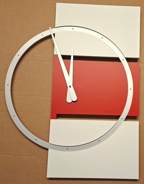 Designové hodiny 10-123-64B CalleaDesign Adam 45x60cm