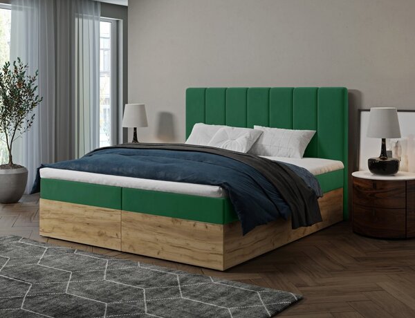 MD Kontinentální Boxspring postel SUMATRA 140x200 výběr z barev MANILA_35
