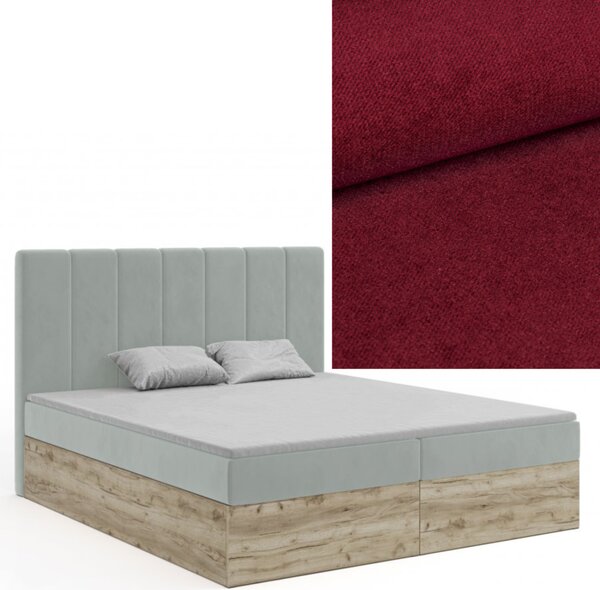 MD Kontinentální Boxspring postel SUMATRA 120x200 výběr z barev KRONOS_02