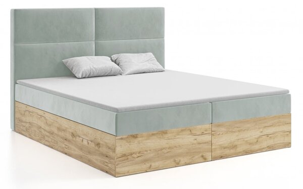 MD Kontinentální Boxspring postel NAOMI 140x200 výběr z barev KRONOS_31