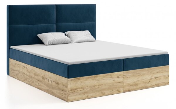 MD Kontinentální Boxspring postel NAOMI 140x200 výběr z barev KRONOS_31