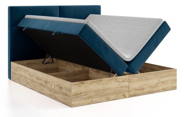 MD Kontinentální Boxspring postel NAOMI 140x200 výběr z barev KRONOS_31