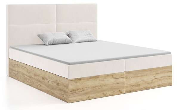 MD Kontinentální Boxspring postel NAOMI 140x200 výběr z barev KRONOS_31