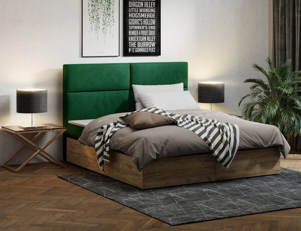 MD Kontinentální Boxspring postel NAOMI 140x200 výběr z barev KRONOS_31