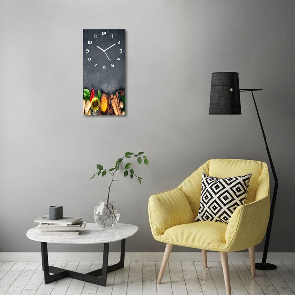 Nástěnné hodiny Koření a bylinky pl_zsp_30x60_f_87648467