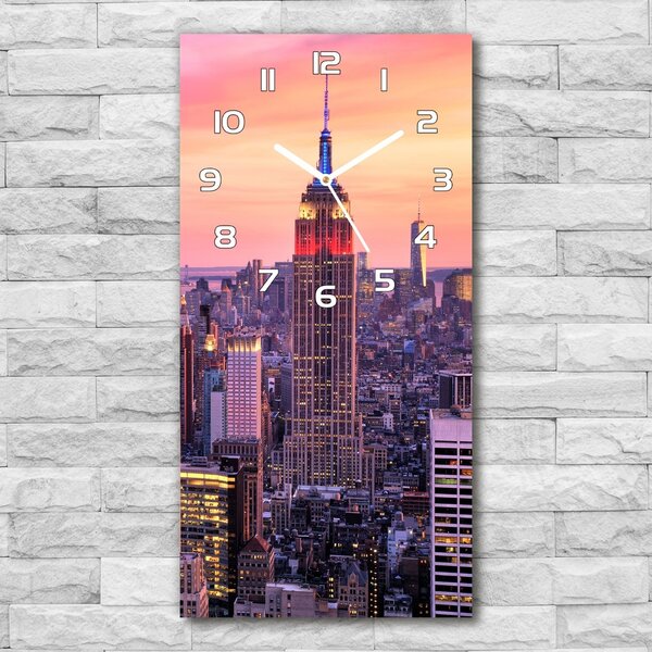Nástěnné hodiny New York západ pl_zsp_30x60_f_89776597