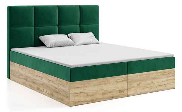 MD Kontinentální Boxspring postel MADISON 120x200 výběr z barev MANILA_26