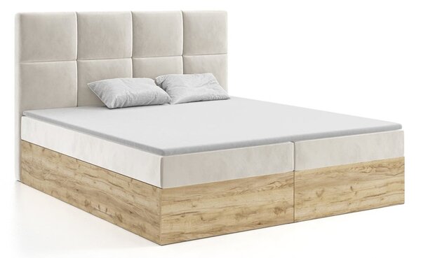 MD Kontinentální Boxspring postel MADISON 120x200 výběr z barev MANILA_26