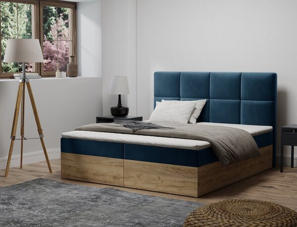 MD Kontinentální Boxspring postel MADISON 120x200 výběr z barev MANILA_26