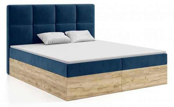 MD Kontinentální Boxspring postel MADISON 120x200 výběr z barev MANILA_26
