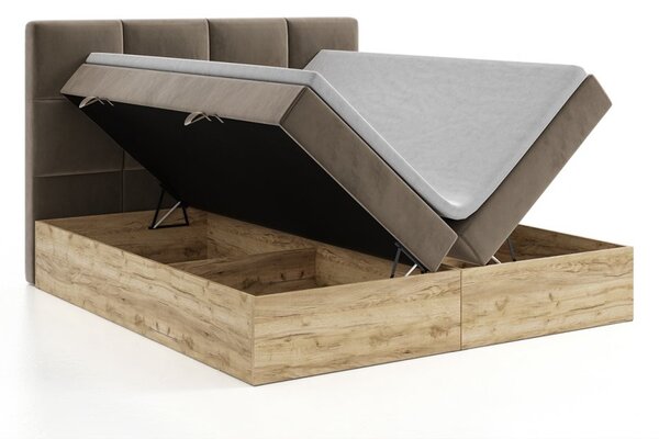 MD Kontinentální Boxspring postel MADISON 120x200 výběr z barev MANILA_26