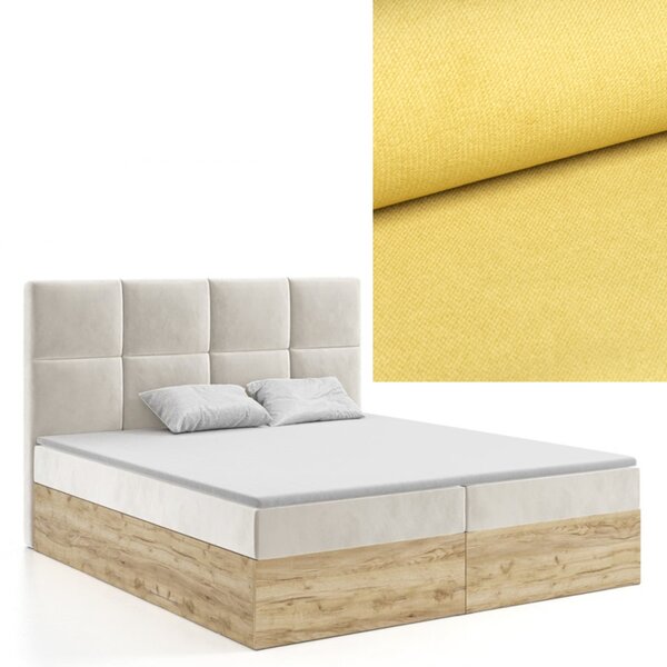 MD Kontinentální Boxspring postel MADISON 120x200 výběr z barev KRONOS_11