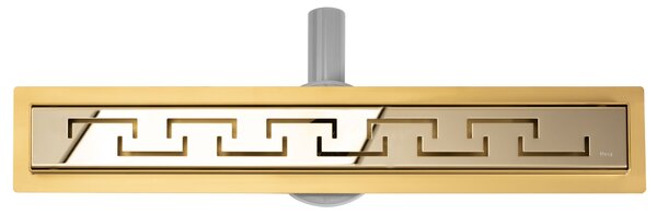 Odtokový žlab Rea Greek PRO MIRROR GOLD 70