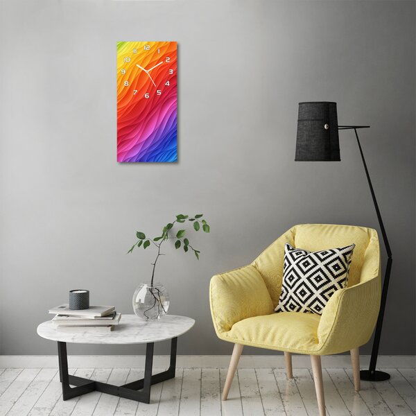 Nástěnné skleněné hodiny Kokos pl_zsp_30x60_f_95451592