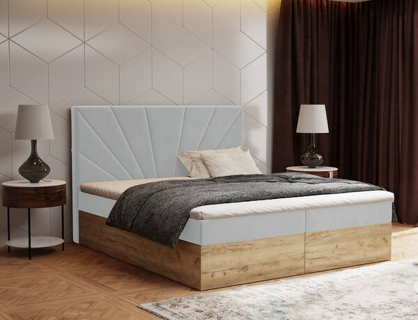 MD Kontinentální Boxspring postel FLORENCE 140x200 výběr z barev MANILA_04