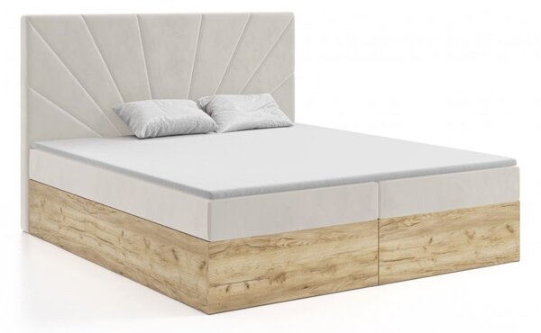 MD Kontinentální Boxspring postel FLORENCE 140x200 výběr z barev MANILA_04