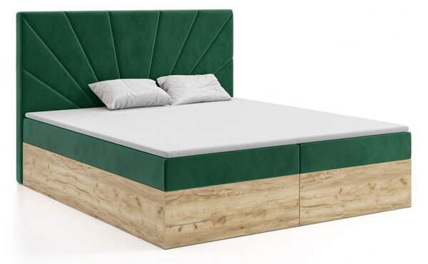 MD Kontinentální Boxspring postel FLORENCE 140x200 výběr z barev MANILA_04