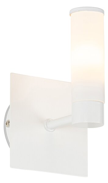 Moderní koupelnové nástěnné svítidlo bílé IP44 - Vana