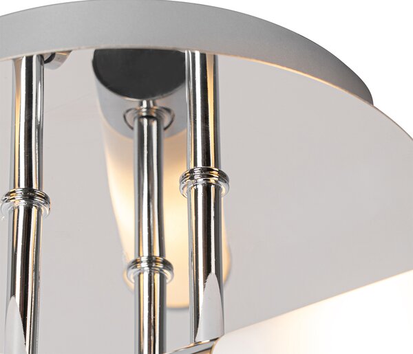 Moderní stropní svítidlo do koupelny chrom 3-světlo IP44 - Bath