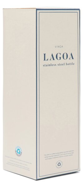Nerezová termoláhev Lagoa, 600ml, Vinga, světle modrá