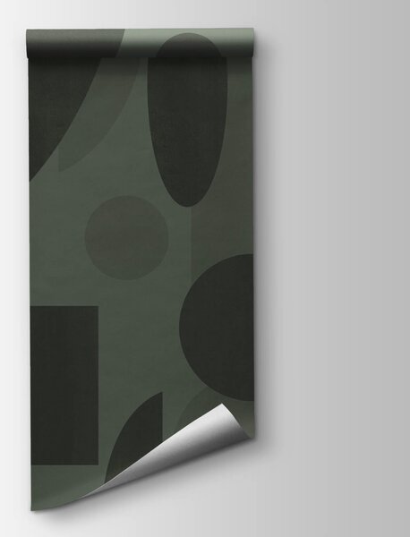 Fototapeta Šedé a černé geometrické tvary, Abstraktní fototapety, Populární fototapety, t00662 - Tapeko.co.cz